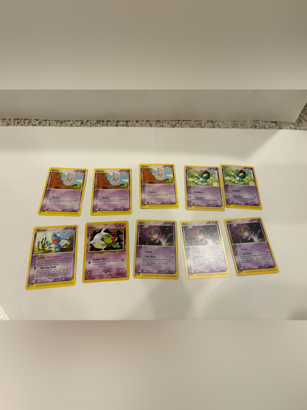 Pokémon Psychic Type Trading Card Lot